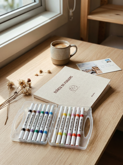 Conjunto de Marcadores Coloridos